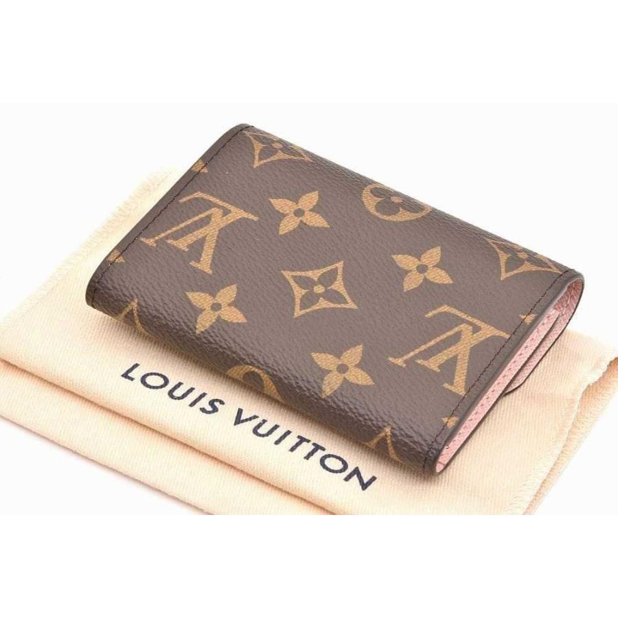 ☆美品☆ルイヴィトン ケース 財布 モノグラム ポルトモネロザリ ローズ LOUIS VUITTON（ルイ・ヴィトン） ヴィトン モノグラム ポルトモネ