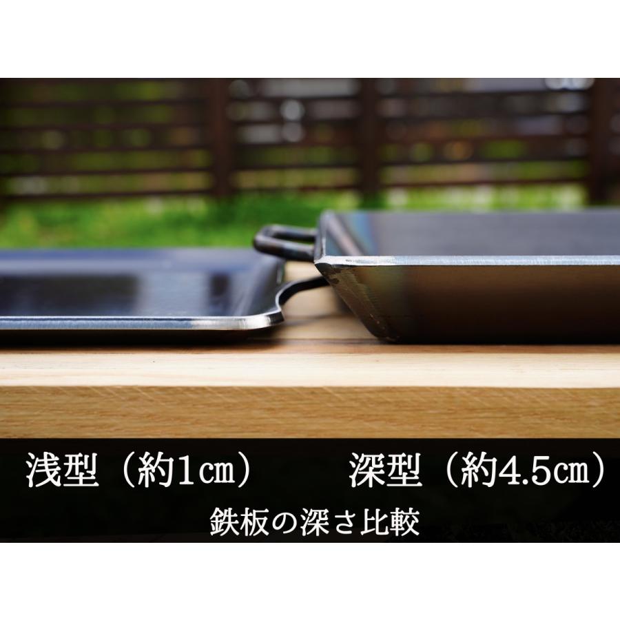 鐵工所の職人が手作り】AZUMOA 極厚ステンレス鉄板（SUS430浅型） 厚さ