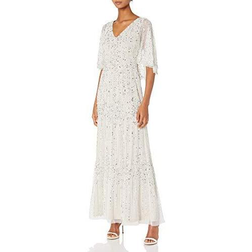 在庫処分セール Adrianna Papell レディース ビーズケープレットガウン Us サイズ 2 カラー ベージュ 並行輸入品 B083r1p1k6 Store Y 通販 Yahoo ショッピング 短納期対応 Www Skylanceronline Com