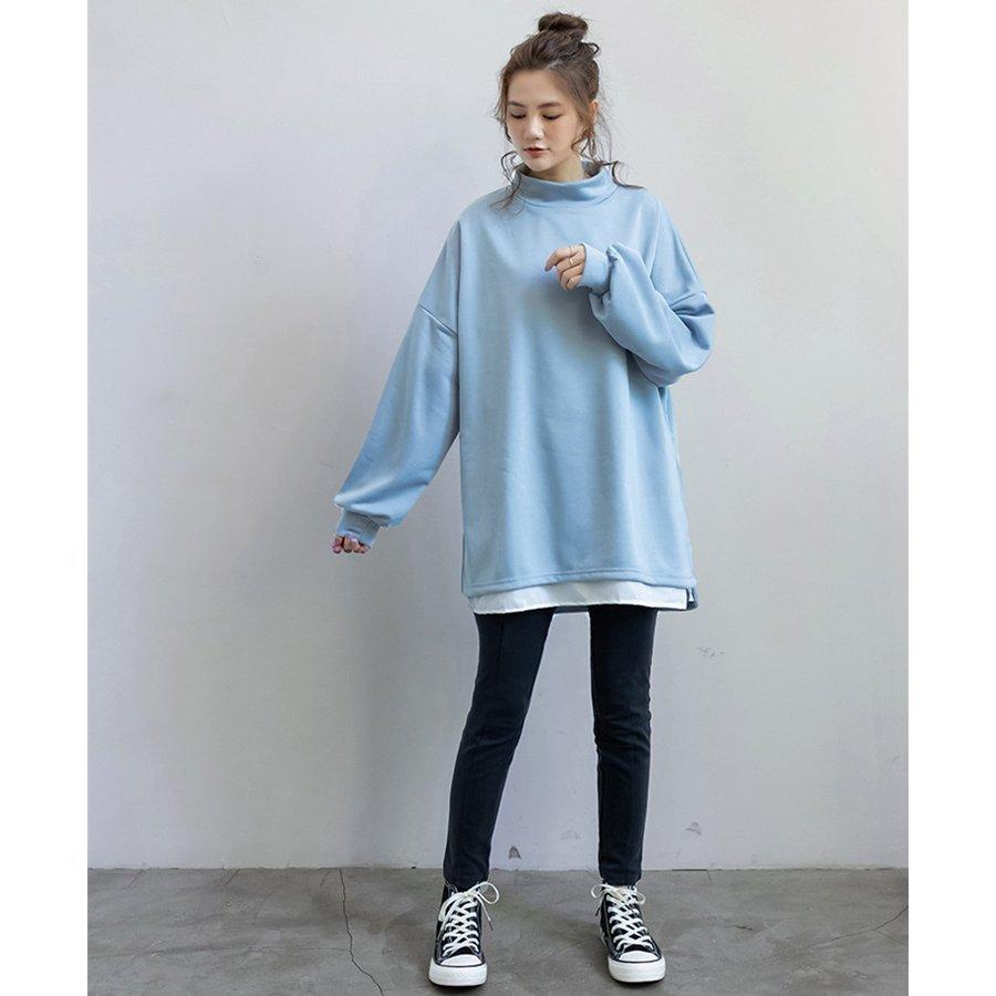 格安 プルオーバー パーカー Tシャツ レディース パーカー スウェット ゆったり 重ね着風 長袖 秋 柔らかい 体型カバー 無地 シンプル パーカー Www Ideelltforum Se