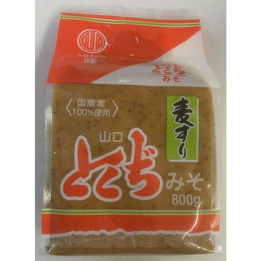 山口県】【山口市陶】【とくぢ味噌】麦すり味噌800g : やまぐち開盛堂