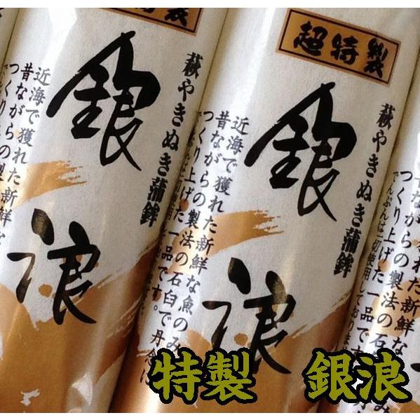 全品送料無料 蒲鉾問屋 松永かまぼこ店 山口県名産 焼抜蒲鉾 特製銀浪１０本入 別途送料 東北500円 北海道 沖縄 離島1000円かかります 安心の定価販売 Esiba Tg