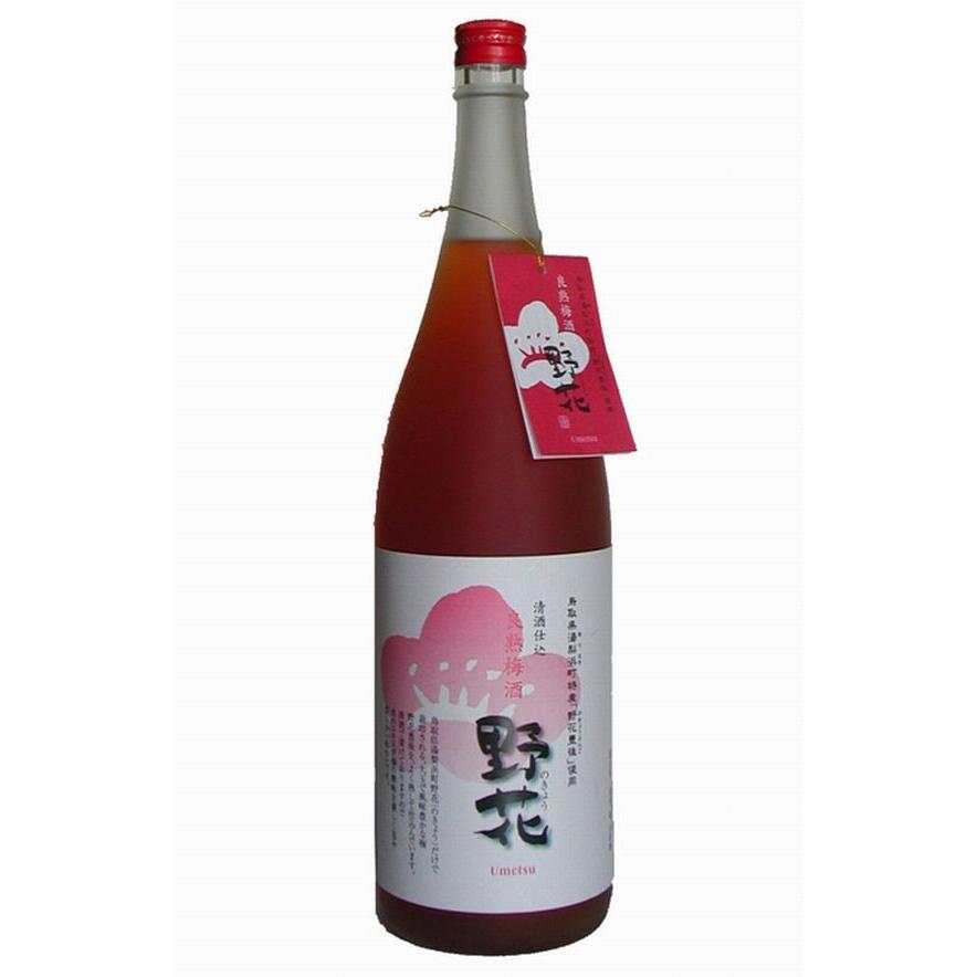 鳥取県】【東伯郡北栄町】【梅津酒造】良熟 梅の酒 野花1800ml