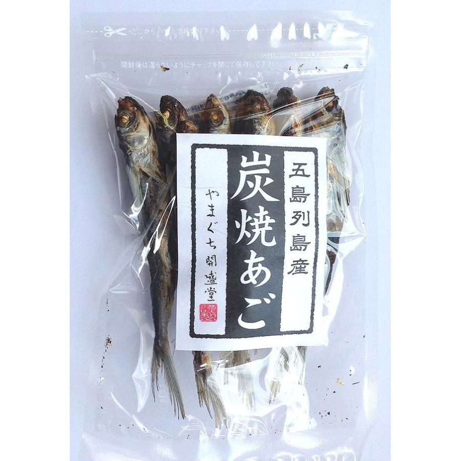 送料無料】【メール便】五島列島産【炭火焼きあごだし】焼きあご50g