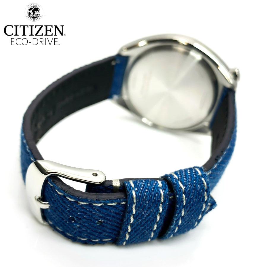 【海外モデル】【当店限定岡山デニムベルト】CITIZEN RECORDLABEL メンズ 腕時計 防水 ツノクロノ AN3660-81L_4USU｜yamaguchitradhing｜05