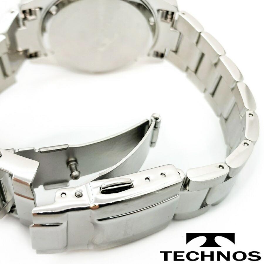 新品 テクノス TECHNOS 腕時計 メンズ 男性用 10気圧防水 100M防水