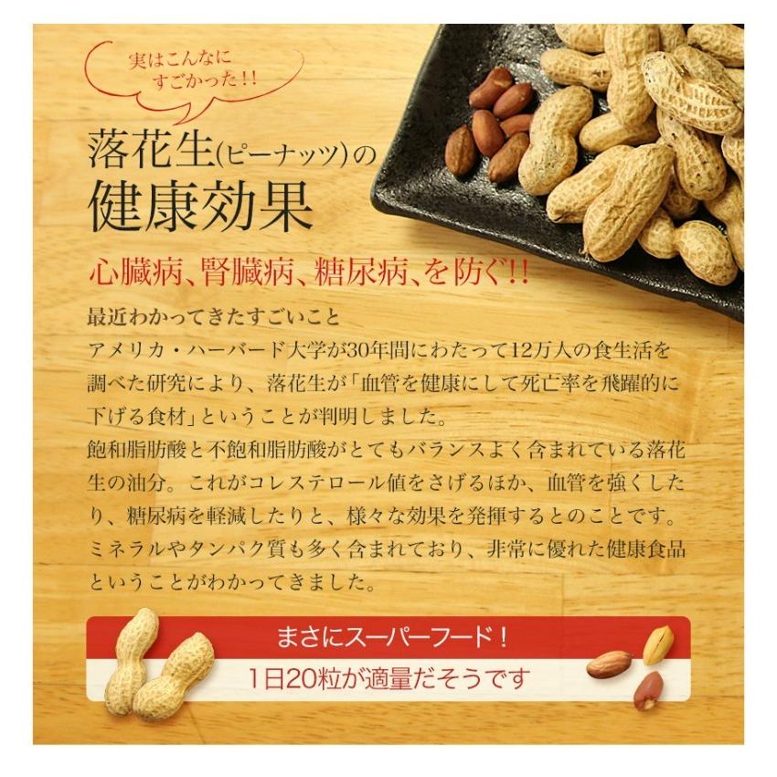 千葉県産落花生 千葉半立 殻付き 1kg (500g×2袋) お中元 お歳暮