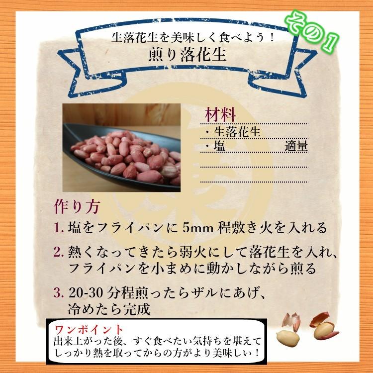 令和4年産 送料無料 生落花生 むき実 260g 最高級品種 千葉半立のみ使用  千葉県産　｜yamahan｜03