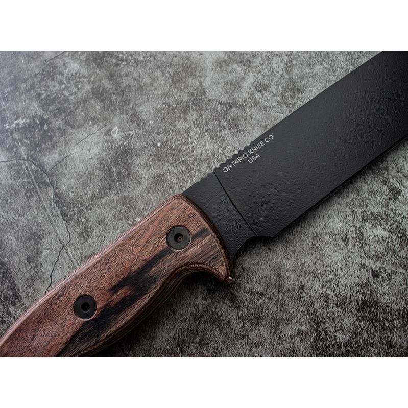 オンタリオ ラット7 1075炭素鋼 ウッドハンドル ONTARIO RAT-7 ON8651 