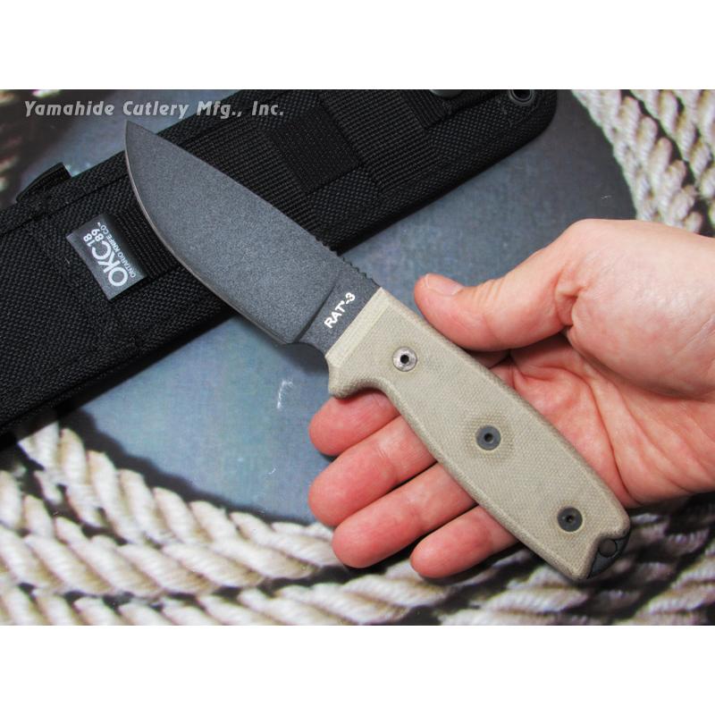 オンタリオ 8665 RAT-3 シースナイフ ONTARIO Knife : 世界のナイフ 山 