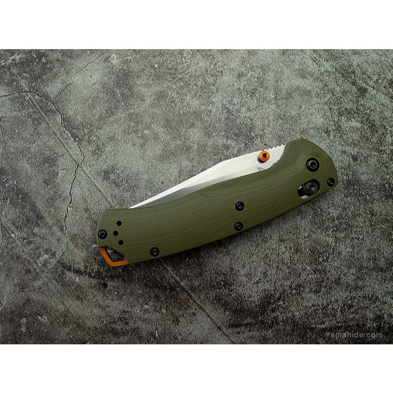 ベンチメイド 折りたたみナイフ 15536 ターゲットアウト グリーン Taggedout OD Green G10 BENCHMADE ...