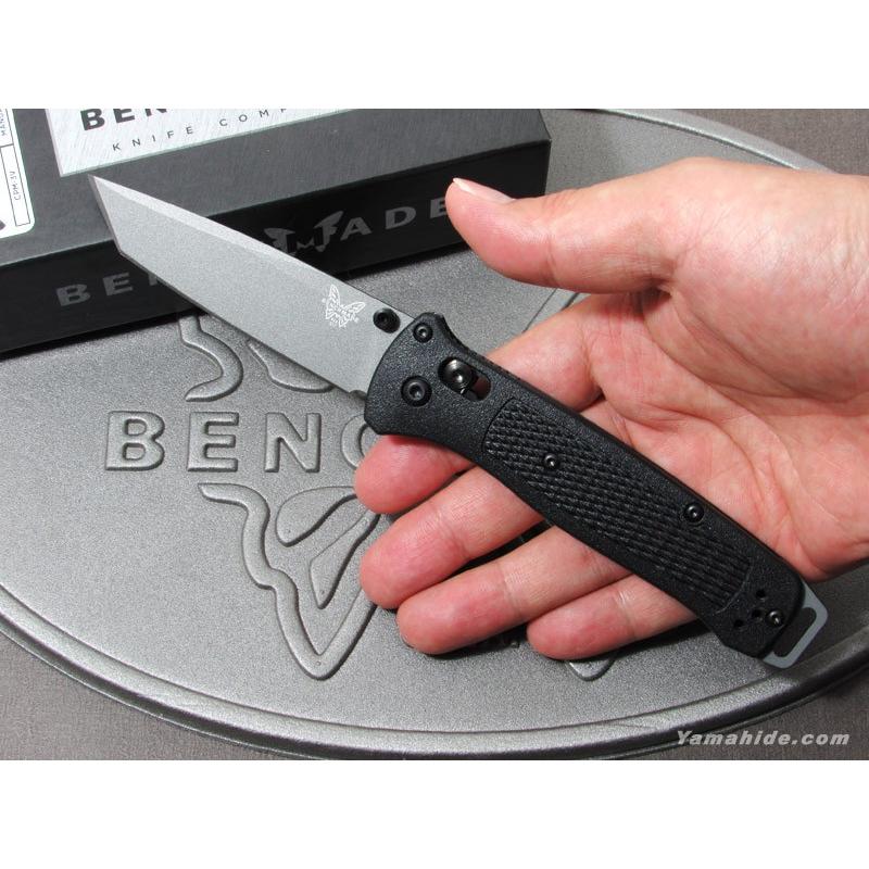 ベンチメイド 537GY ベイルアウト 直刃 折り畳みナイフ BENCHMADE 