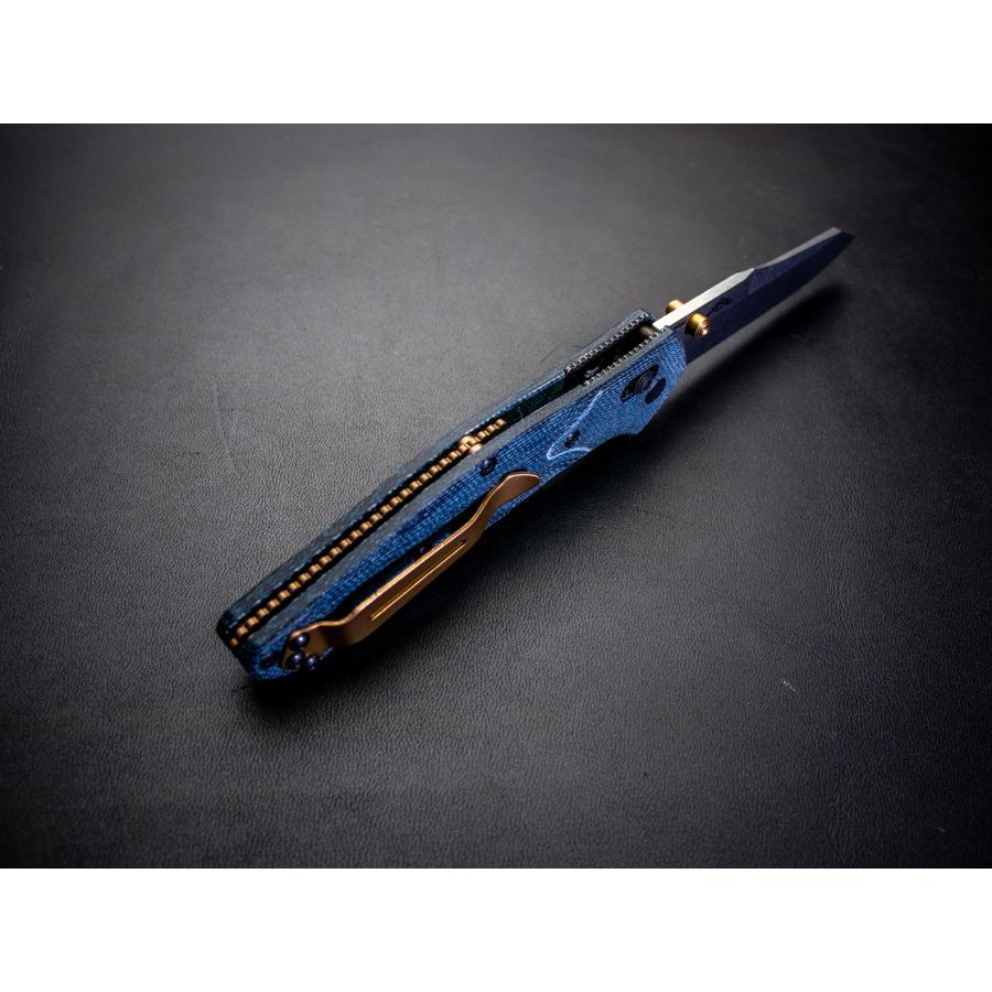 ヤングマン　ミルラ・ベチパー2本セット ベンチメイド オズボーン デニムマイカルタ BENCHMADE OSBORN DENIM