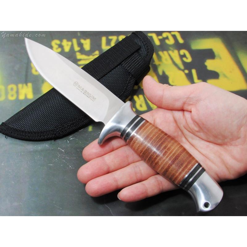 ボーカー マグナム 02MB726 レザーネック ハンター シースナイフ BOKER