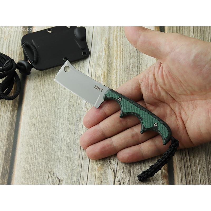 CRKT 2383 ミニマリスト クリーバー ネックナイフ : crk2383 : 世界の  