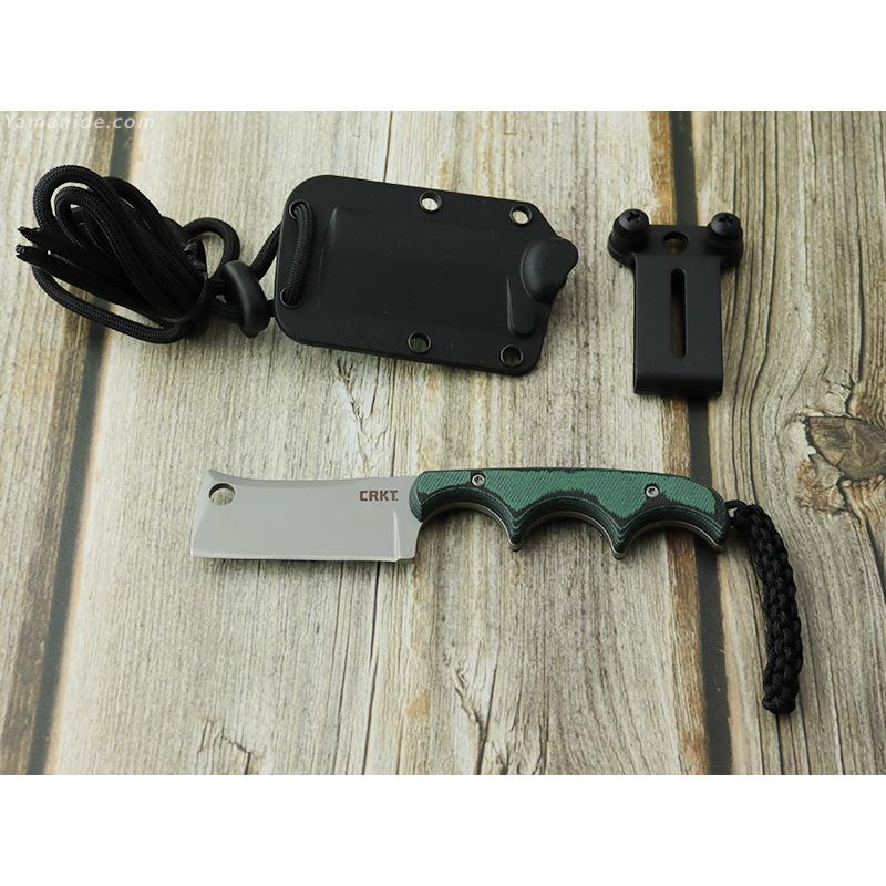 CRKT 2383 ミニマリスト クリーバー ネックナイフ : crk2383 : 世界の  