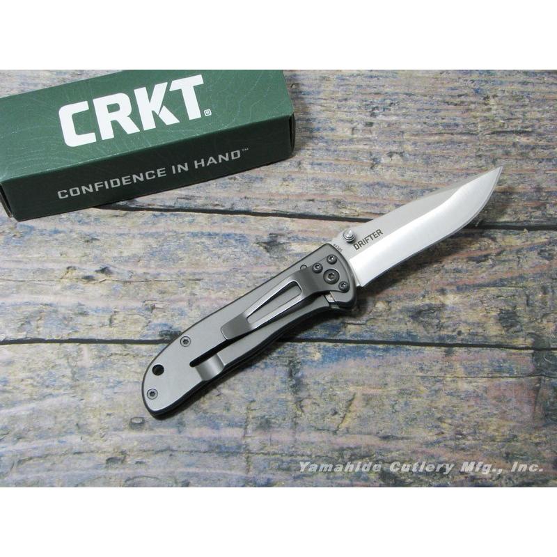 CRKT 6450S ドリフター ステンレス 折り畳みナイフ コロンビア CRKT 6450S ドリフター ステンレス 折り畳みナイフ コロンビア