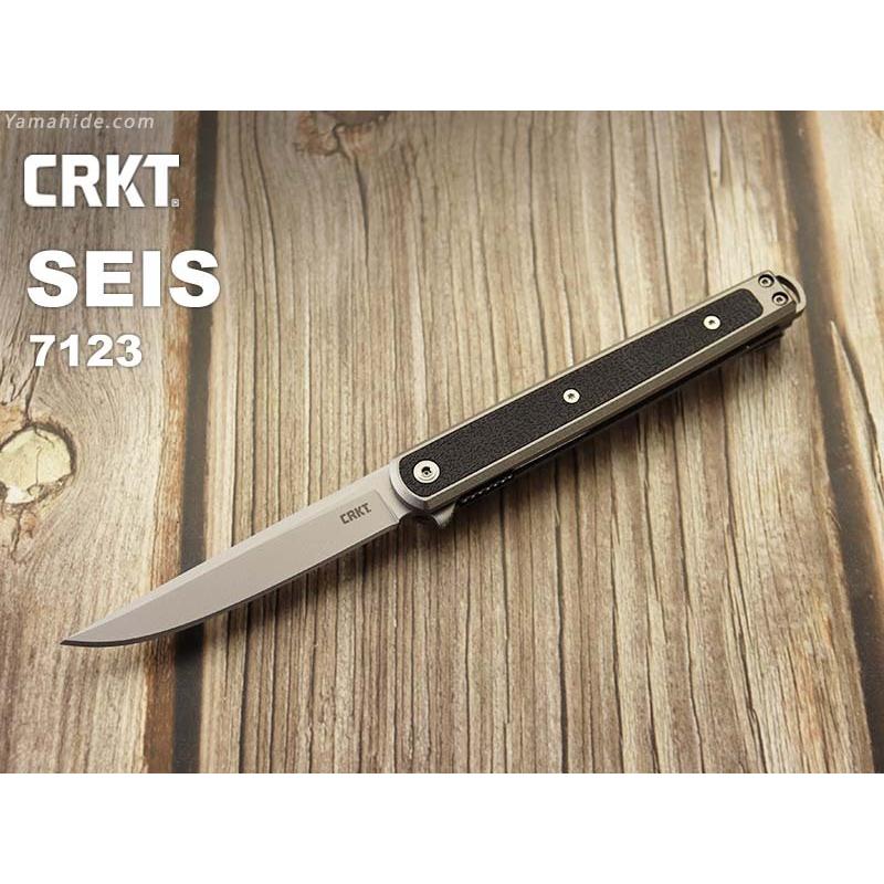 CRKT 7123 セイス フリッパー 折り畳みナイフ コロンビアリバーナイフ