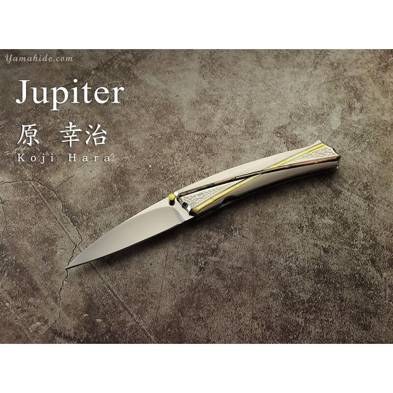 原 幸治 作 ジュピター 折り畳みナイフ Koji Hara custom knife : 世界 