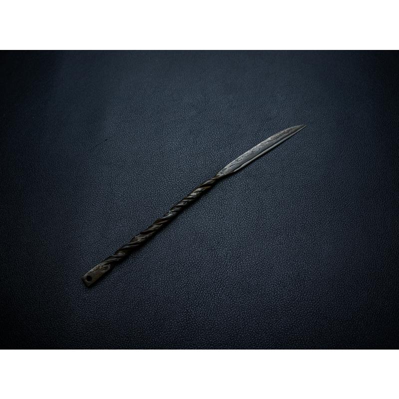 刀匠 高羽弘宗 作 紙刀 月 箱付き Swordsmith Takaba's Paper Knife