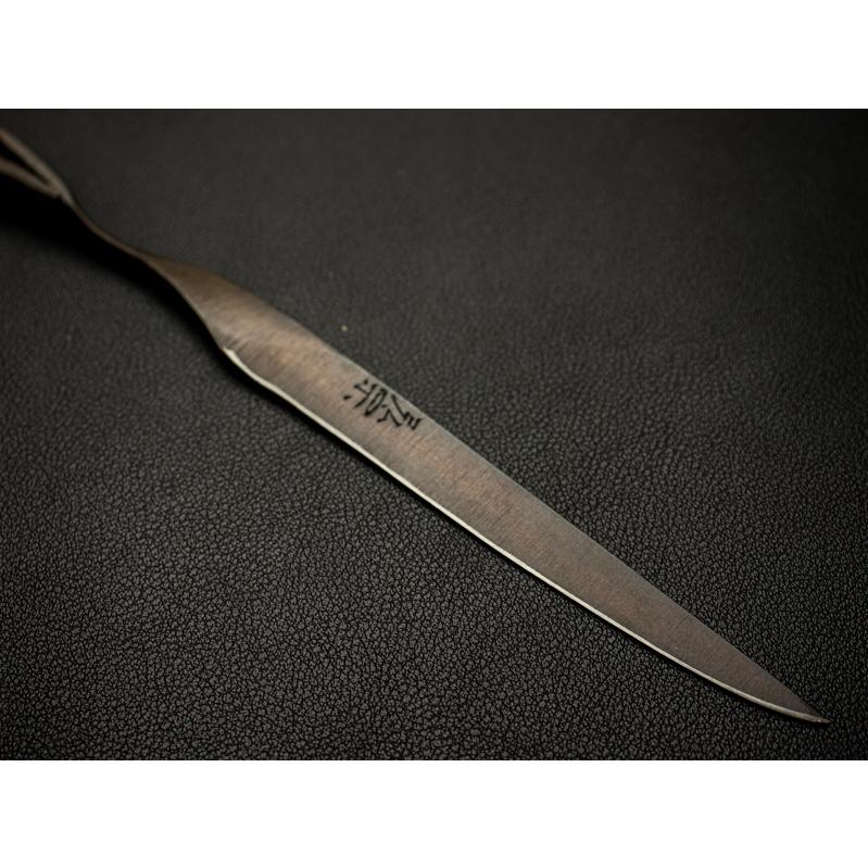 刀匠 高羽弘宗 作 紙刀 山 箱付き Swordsmith Takaba's Paper Knife