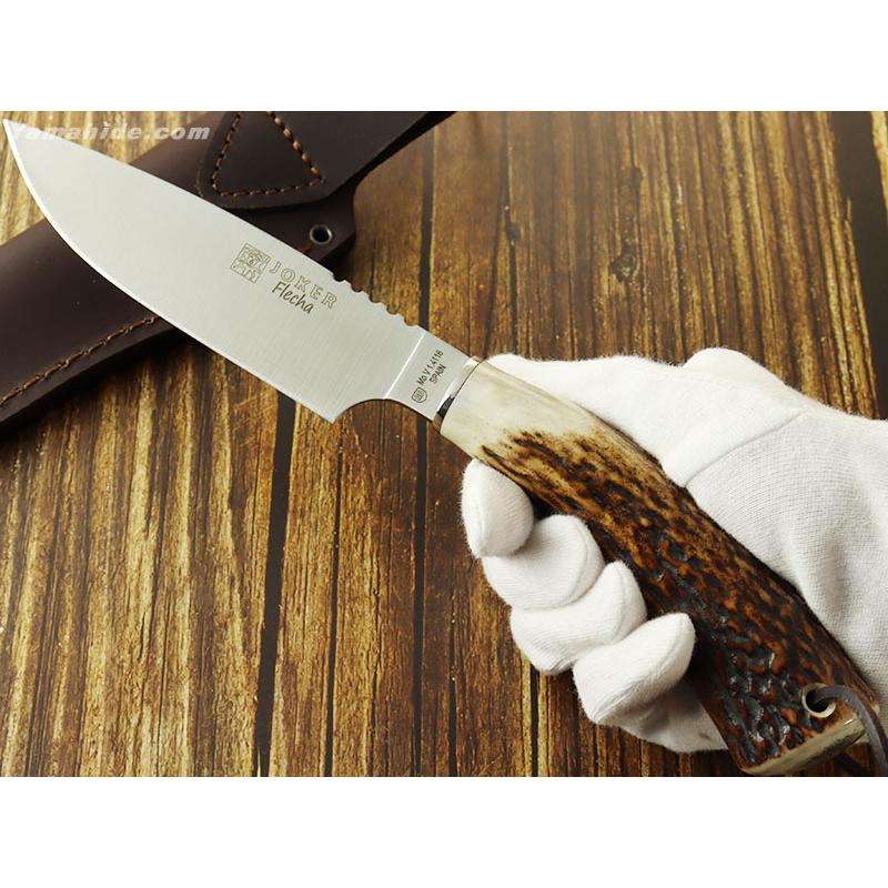 ビーズ装飾ナイフ アウトドアナイフ キャンプ ジョーカー CC107 フレーチャ スタッグ