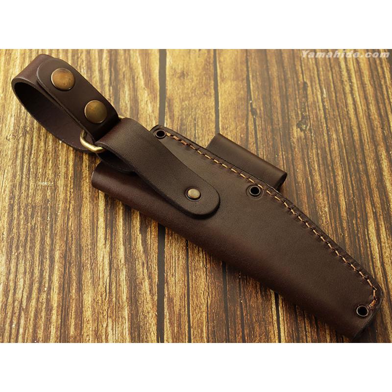 ナイフケース 革 レザー シース単品 ジョーカー CO120-P 用 ブラウン