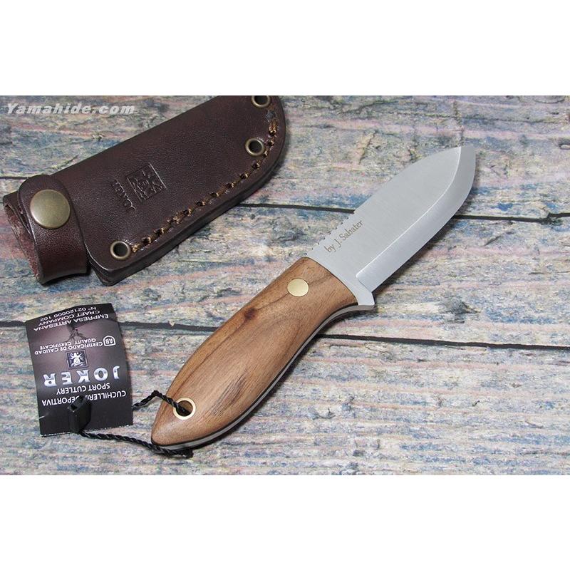 アウトドアナイフ キャンプ ジョーカー CN121 アビスパ ウォールナット