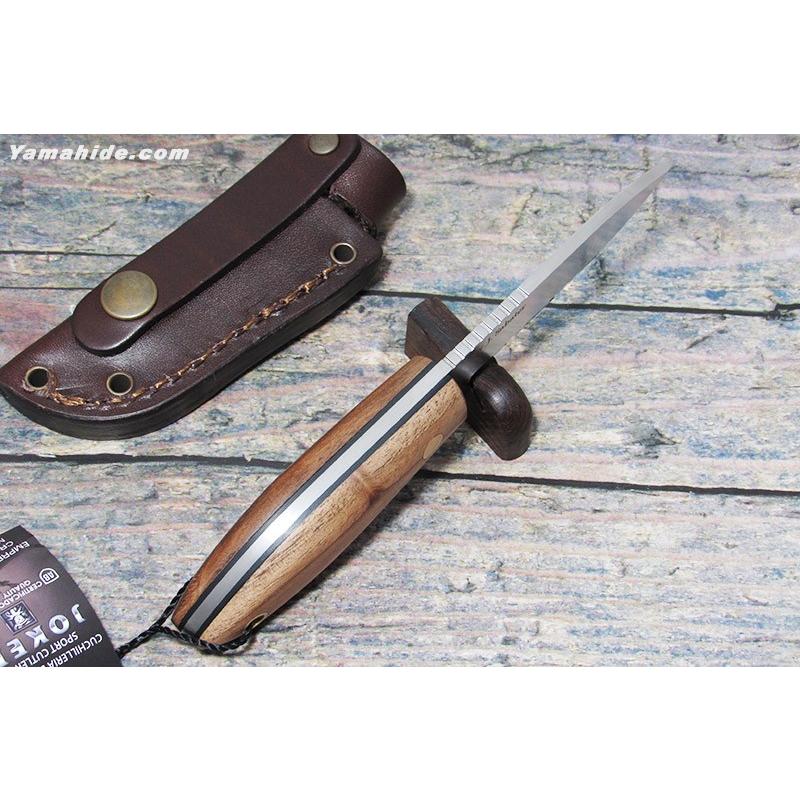 アウトドアナイフ キャンプ ジョーカー CN121 アビスパ ウォールナット