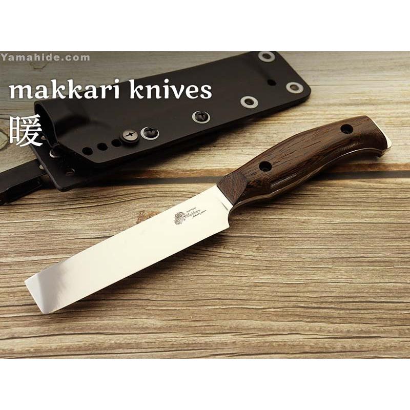 Makkari knives ミニ鉈 暖 タガヤサン :mak-0001:世界のナイフ 山秀 ヤフー店 - 通販 - Yahoo!ショッピング