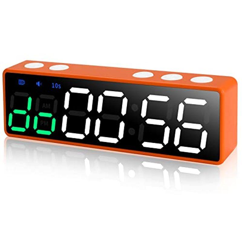 Koolertron スポーツタイマー 超ミニサイズ インターバルタイマー タイムタイマー ストップウォッチ トレーニングタイマー デジタイ