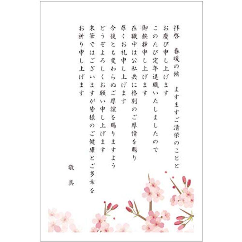 退職 挨拶状 はがき 10枚 切手付官製ハガキ Ha902 定年 ヤマイチストア 通販 Yahoo ショッピング