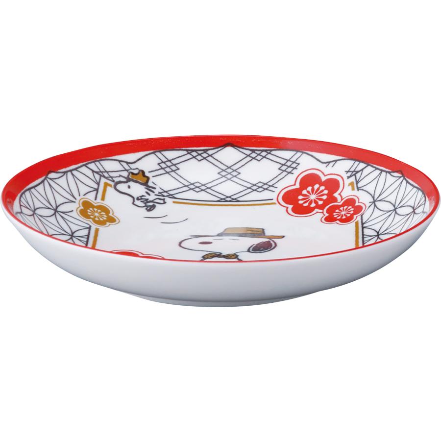 SNOOPY PEANUTS スヌーピー赤 21パスタプレート カレー皿 スープ皿 
