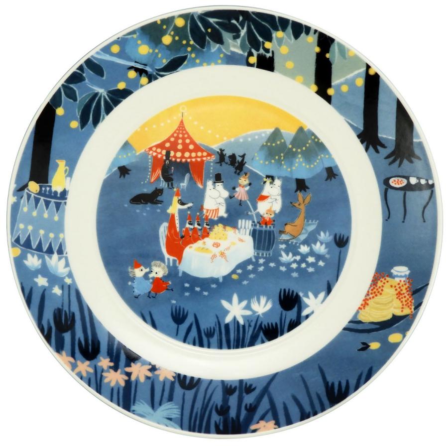 ムーミン　プレート　お皿　ルオント MOOMIN（ムーミン） ムーミンルオント（自然）19．5プレート