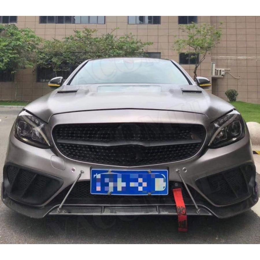 楽天 C クラスカーボンファイバベントカバートリムベンツ W5 C43 Amg C180 C0 スポーツ 15 19 フォグランプグリルフレーム 高質で安価 Labovenus Dz