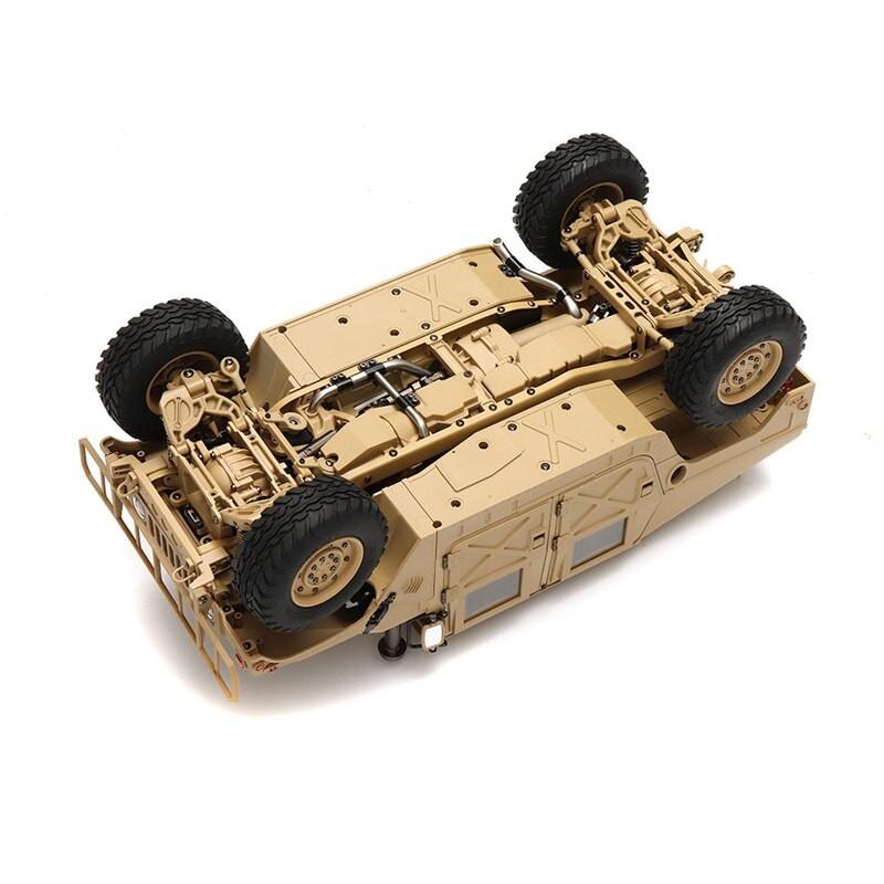 正規品 1101-07　ラジコン ＪＥＥＰ HG P408 1/10 2.4G 4WD 16CH 30km / h RcモデルカーUS4X4軍用車両トラック、バッテリー充電器なし - イエロー 【NAN1163027361】(42400円)