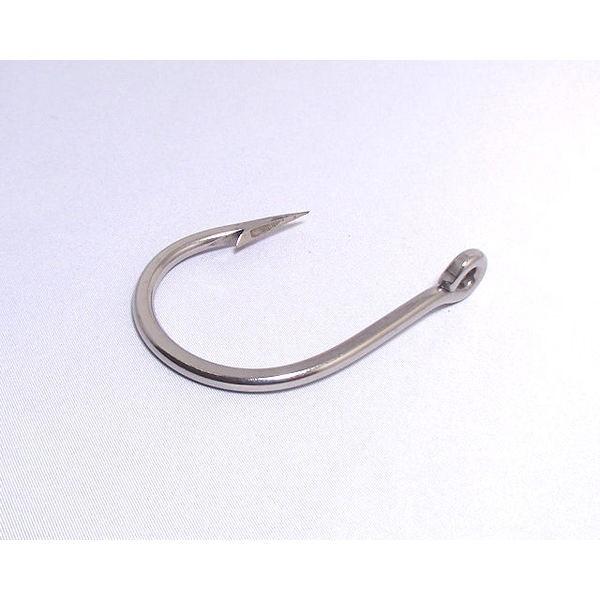 ツナフック ショートシャンク 11/0 ダブルフック向け 環付ステンレス製