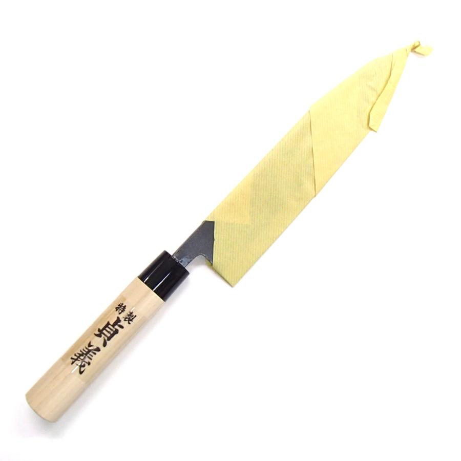 出刃包丁 解剖丁 240mm 解体用 出刃包丁 鉄製 両刃 : 山和フィッシング ヤフー