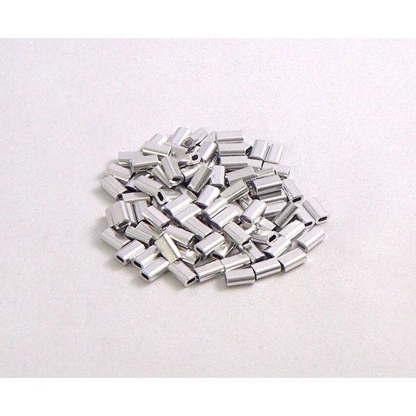 Sロック サイズM 30〜50号用 業務用100個入 下田漁具 アルミ ミニ