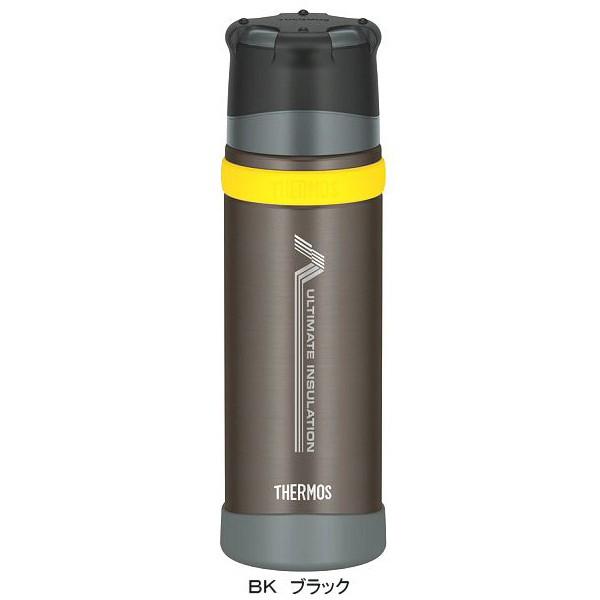 THERMOS サーモス 「山専ボトル」ステンレスボトル/0.5L/ブラック BK FFX-500 山専用ボトル 山専用ボトル｜yamakei02