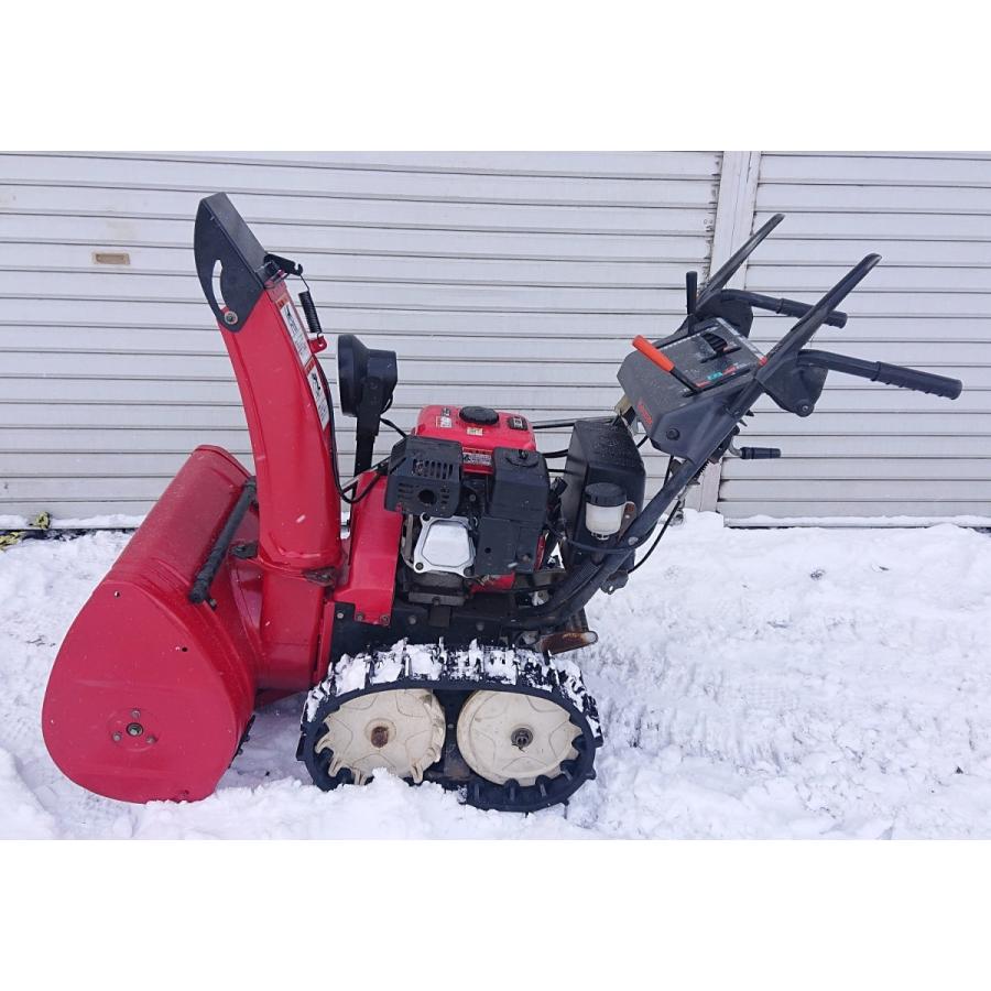 ホンダ除雪機「HONDAスノーラHS870」クローラ－交換必要