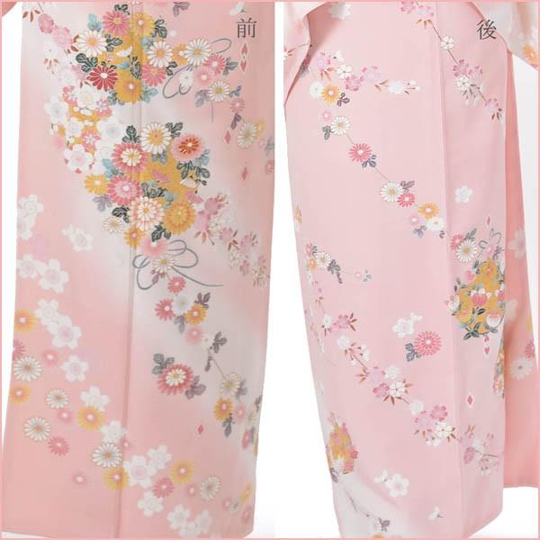 訪問着 正絹 仕立て上がり Osikiri Moe 着物 単品 ピンク 結婚式 入学式 入園式 卒業式 卒園式 袷 すぐに着られる 礼装 フォーマル 女性 レディース |  | 04