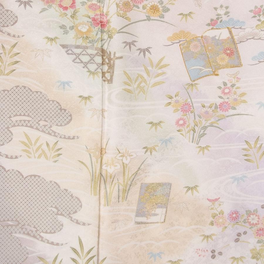 訪問着 単品 レディース 着物 仕立て上がり 正絹 袷 裏付き Mサイズ 春 秋 冬 古典 礼装 結婚式 披露宴 入学式 卒業式 結納 お茶席 七五三 薄紫 ピンク |  | 05