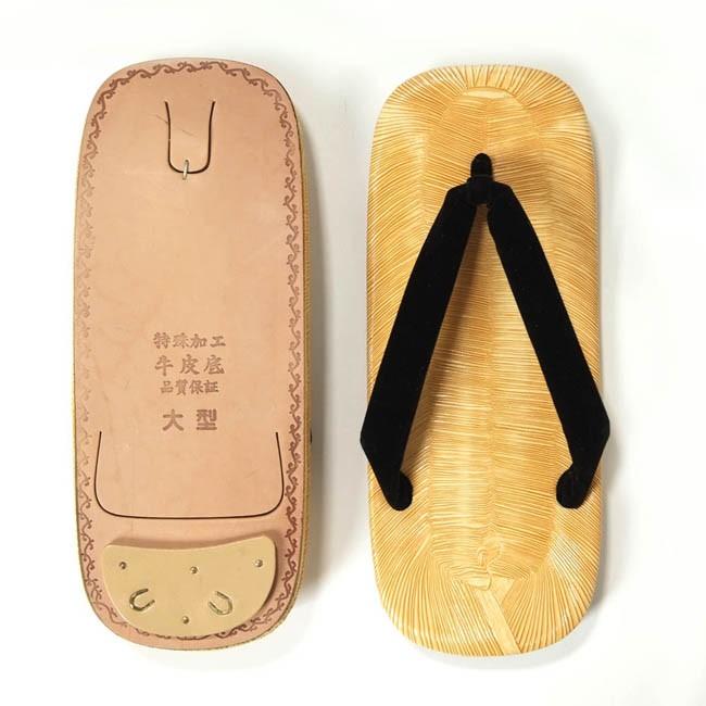 雪駄 メンズ 男 雪駄 本革底 ＬＬサイズ ギフト プレゼント 父の日ギフトにも | 