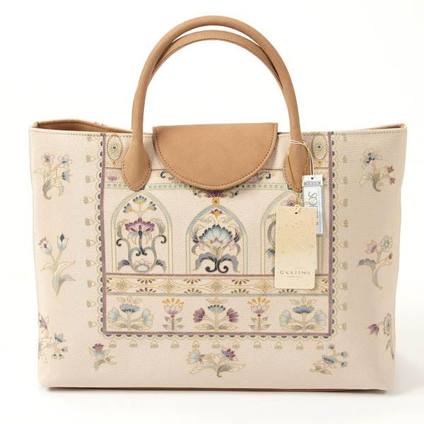 OKAJIMA 岡重 和装バッグ ベージュ 【公式通販】