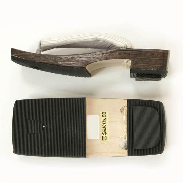 紳士 下駄 Lサイズ 桐 近江麻太め鼻緒 歩きやすい 日本製 ギフト プレゼント 父の日ギフトにも |  | 03