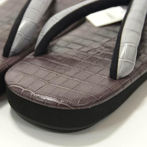 雪駄 メンズ Mサイズ カフェ草履 アウトレット 日本製 履きやすくて歩きやすい グレー |  | 02