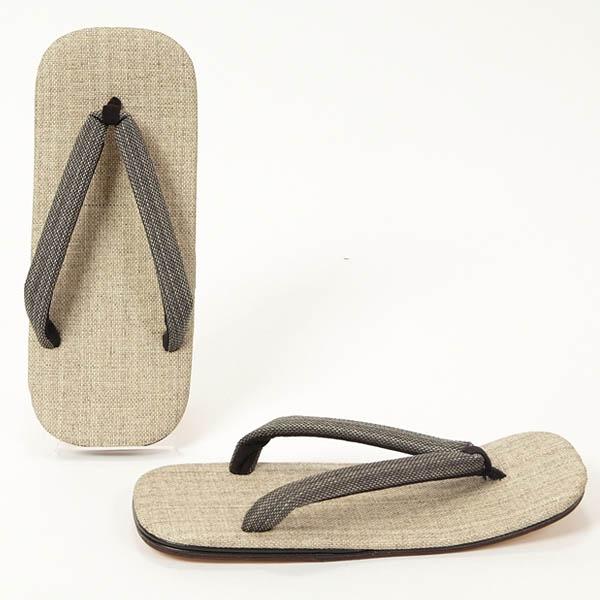 雪駄 メンズ 3L 特大サイズ 28-29cm 和紙 メッシュ 編み 本革底 二枚芯 履きやすくて歩きやすい 日本製 ベージュ | 