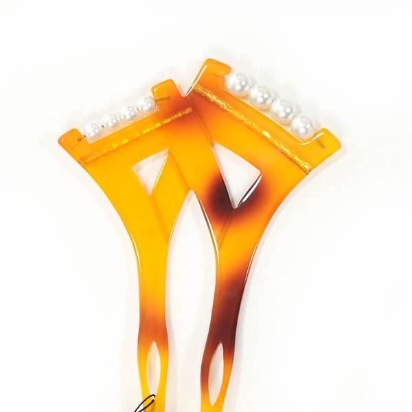 着物 髪飾り 和装 かんざし べっ甲調 フォーマル 礼装 振袖 訪問着 留袖 入学式 卒業式 ギフト プレゼントにも |  | 01