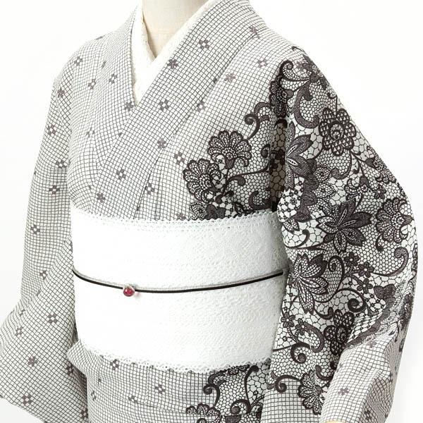 浴衣 レディース 撫松庵 ブランド 単品 東レ セオ アルファ さらっと